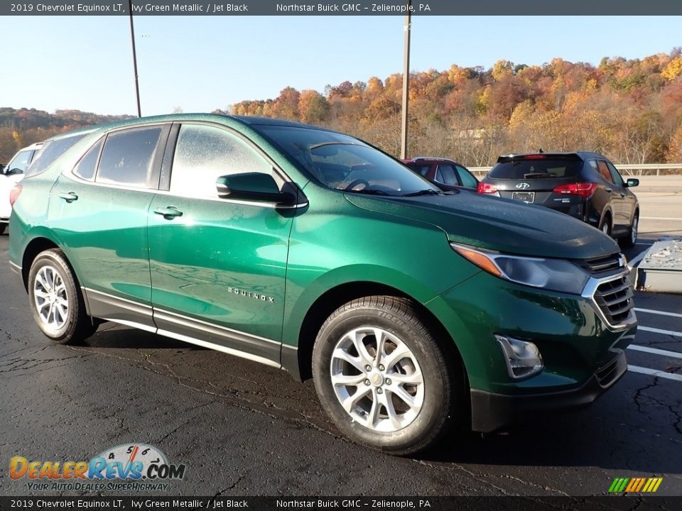 2019 Chevrolet Equinox LT Ivy Green Metallic / Jet Black Photo #4