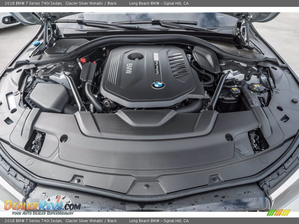 2018 BMW 7 Series 740i Sedan 3.0 Liter TwinPower Turbocharged DOHC 24-Valve VVT Inline 6 Cylinder Engine Photo #8