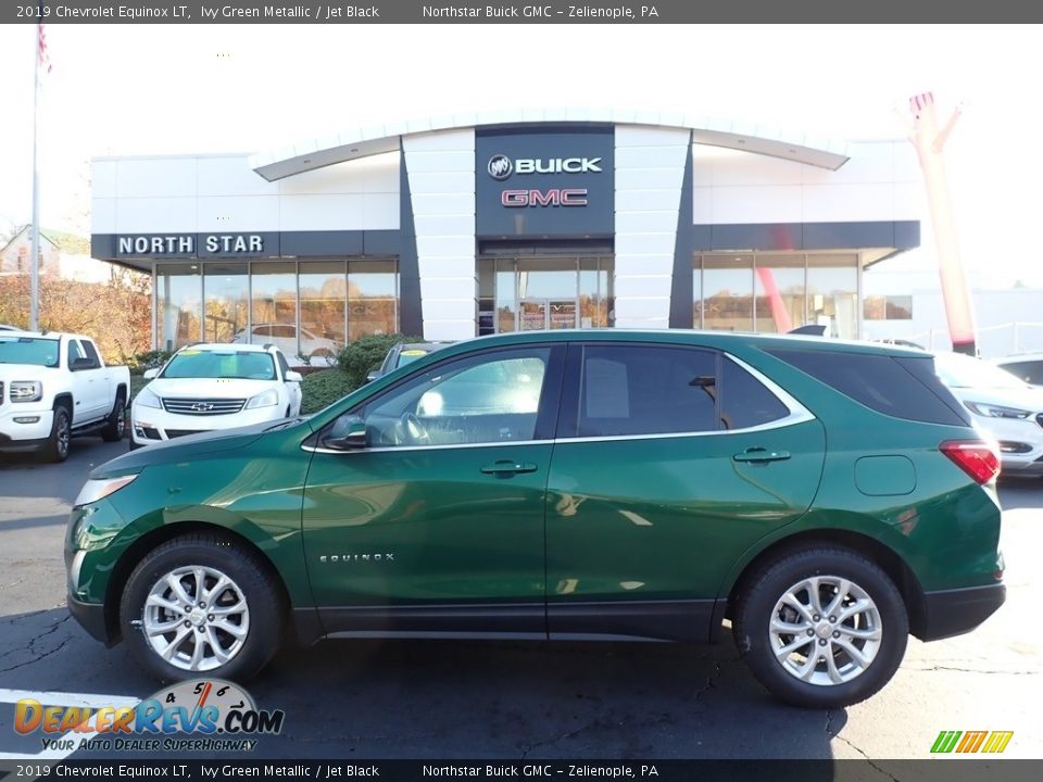 2019 Chevrolet Equinox LT Ivy Green Metallic / Jet Black Photo #14