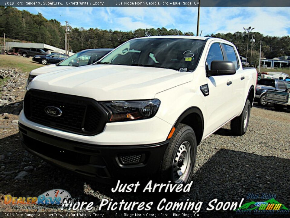 2019 Ford Ranger XL SuperCrew Oxford White / Ebony Photo #1