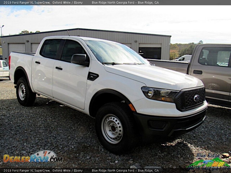 2019 Ford Ranger XL SuperCrew Oxford White / Ebony Photo #2