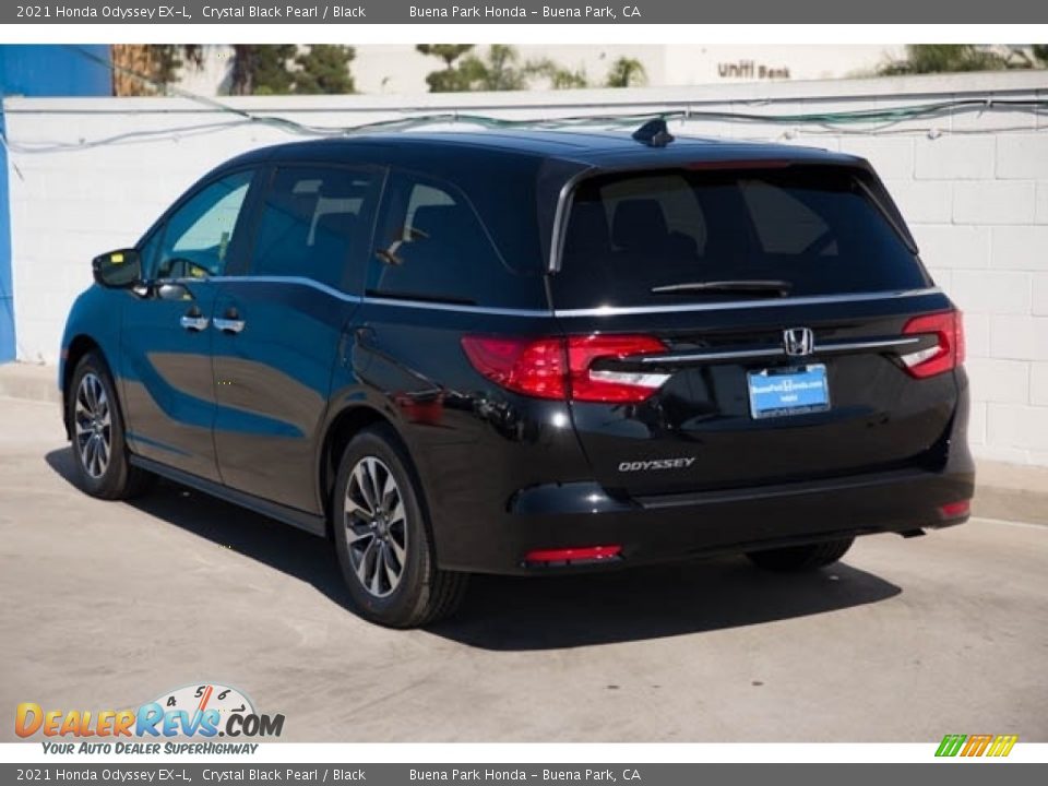 2021 Honda Odyssey EX-L Crystal Black Pearl / Black Photo #2