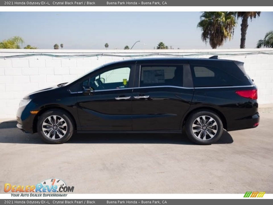 Crystal Black Pearl 2021 Honda Odyssey EX-L Photo #4