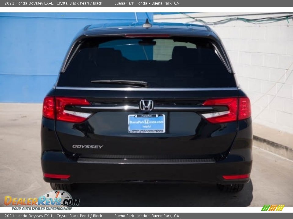 2021 Honda Odyssey EX-L Crystal Black Pearl / Black Photo #5