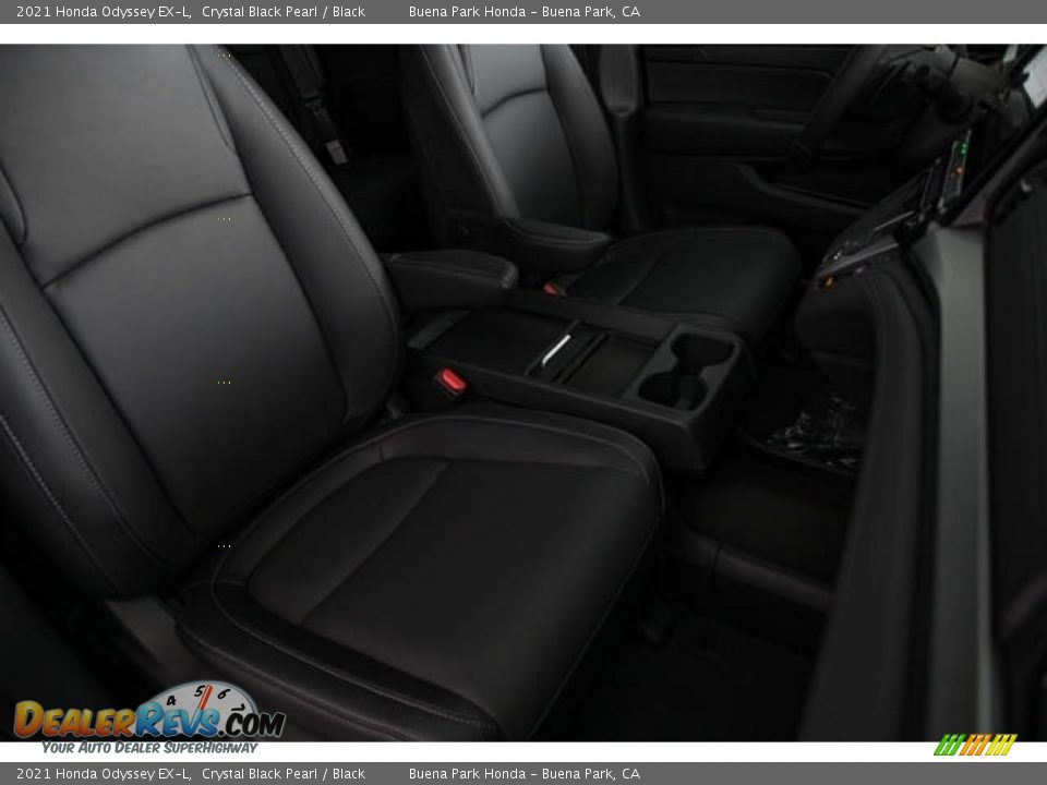 2021 Honda Odyssey EX-L Crystal Black Pearl / Black Photo #33