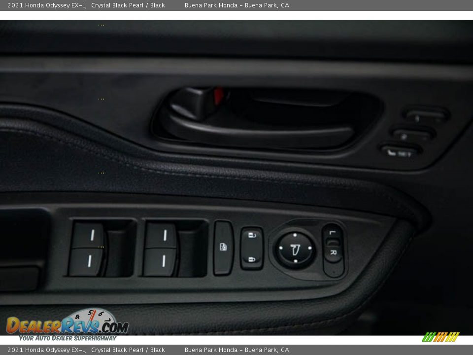 2021 Honda Odyssey EX-L Crystal Black Pearl / Black Photo #36