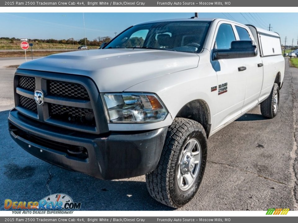 Bright White 2015 Ram 2500 Tradesman Crew Cab 4x4 Photo #8