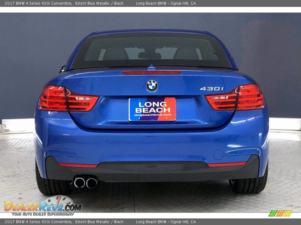 Estoril Blue Metallic 2017 BMW 4 Series 430i Convertible Photo #3