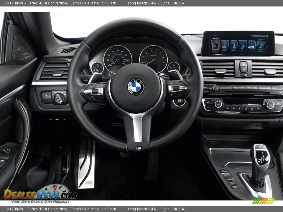 Dashboard of 2017 BMW 4 Series 430i Convertible Photo #4