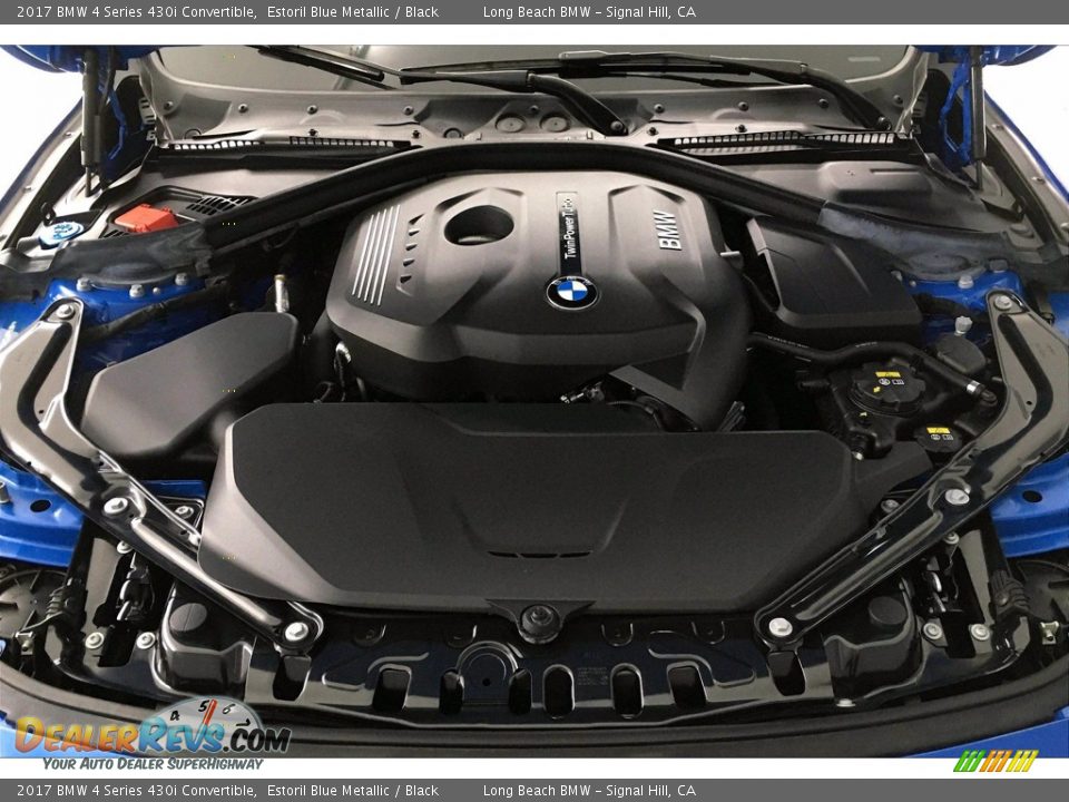 2017 BMW 4 Series 430i Convertible 2.0 Liter DI TwinPower Turbocharged DOHC 16-Valve VVT 4 Cylinder Engine Photo #9