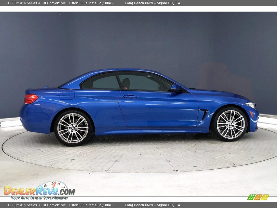 Estoril Blue Metallic 2017 BMW 4 Series 430i Convertible Photo #14