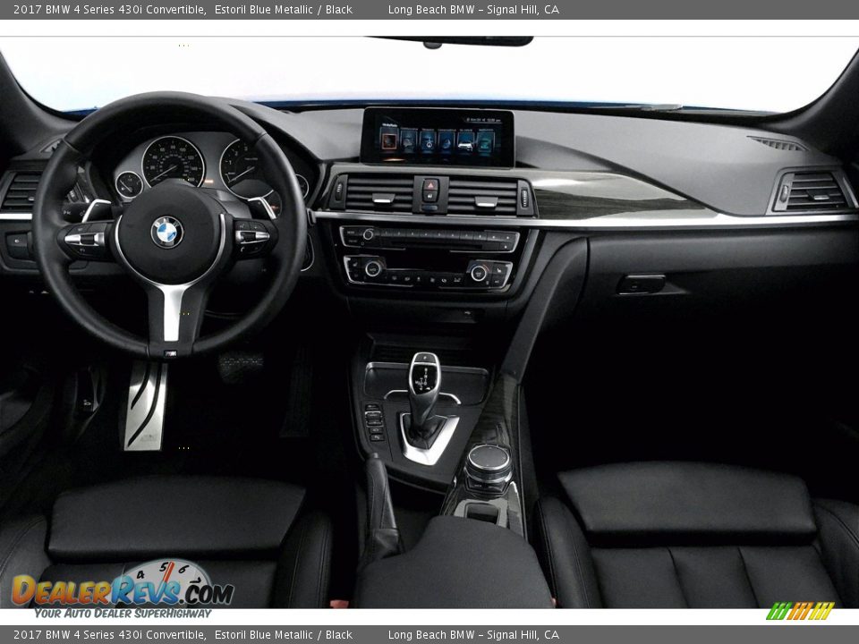 Dashboard of 2017 BMW 4 Series 430i Convertible Photo #15