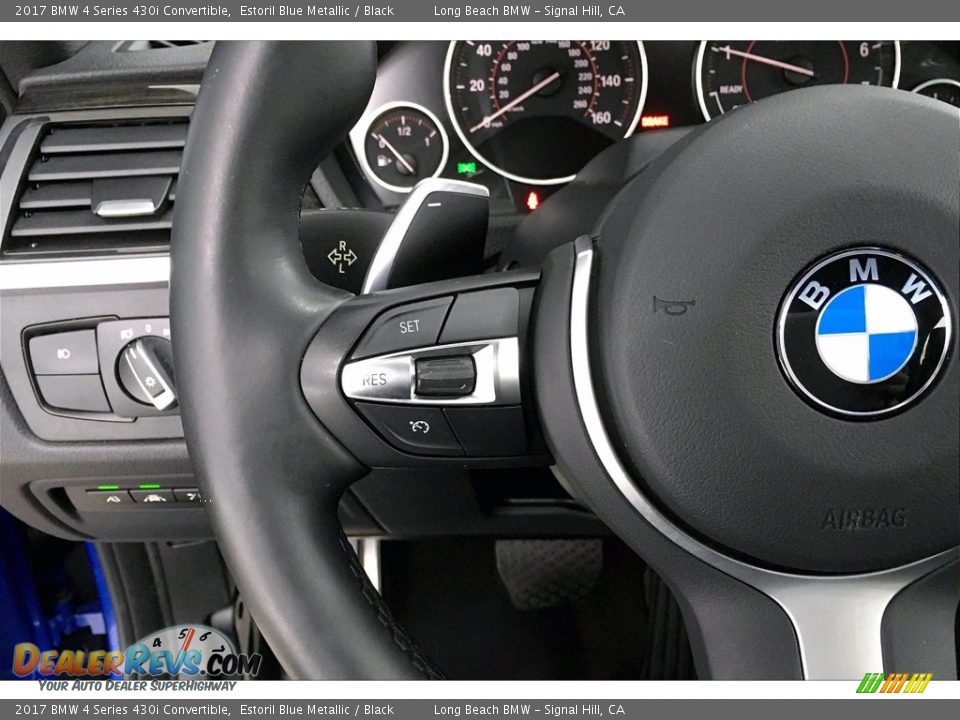 2017 BMW 4 Series 430i Convertible Steering Wheel Photo #18