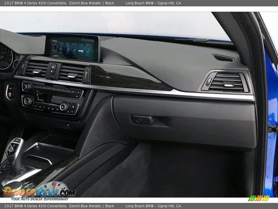 Dashboard of 2017 BMW 4 Series 430i Convertible Photo #22