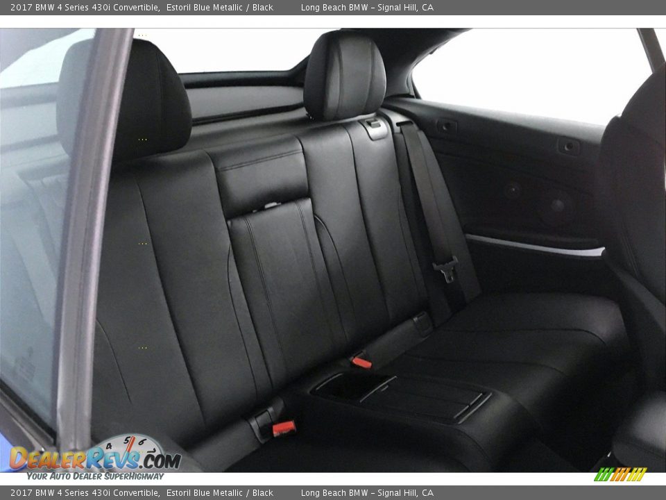 Rear Seat of 2017 BMW 4 Series 430i Convertible Photo #28