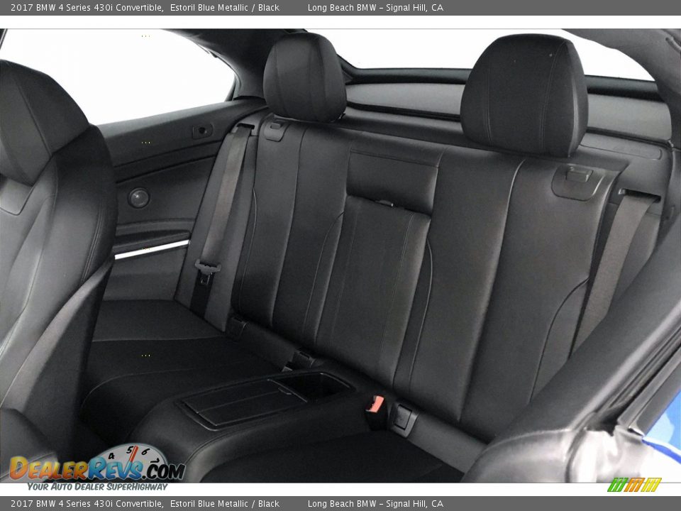 Rear Seat of 2017 BMW 4 Series 430i Convertible Photo #29