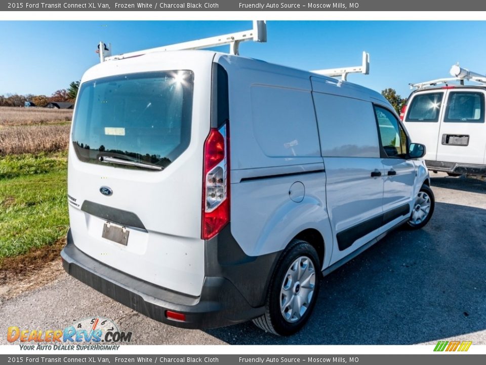 2015 Ford Transit Connect XL Van Frozen White / Charcoal Black Cloth Photo #4