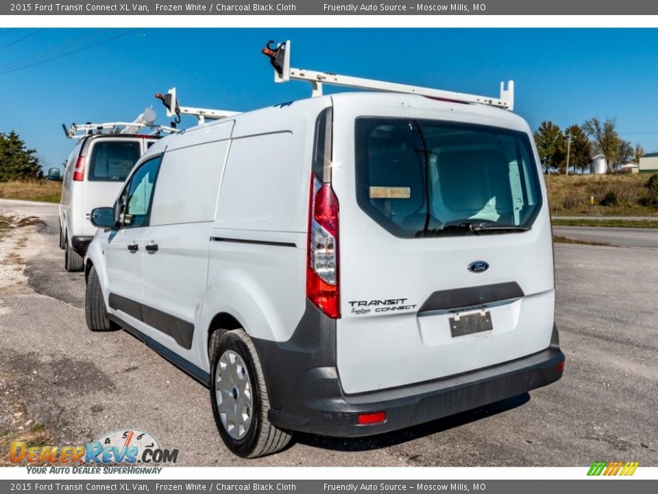 2015 Ford Transit Connect XL Van Frozen White / Charcoal Black Cloth Photo #6