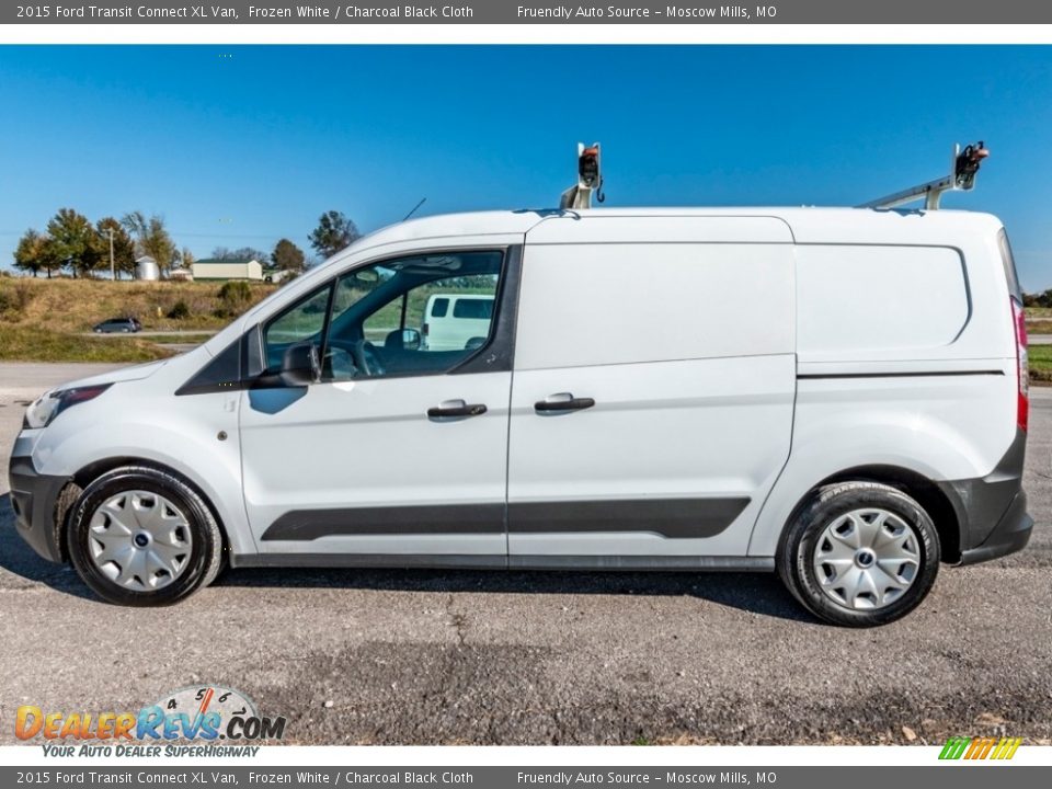 2015 Ford Transit Connect XL Van Frozen White / Charcoal Black Cloth Photo #7