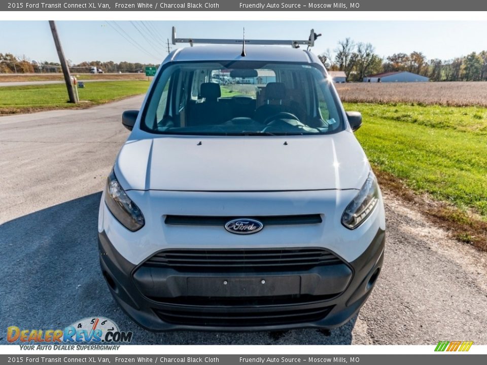 2015 Ford Transit Connect XL Van Frozen White / Charcoal Black Cloth Photo #9