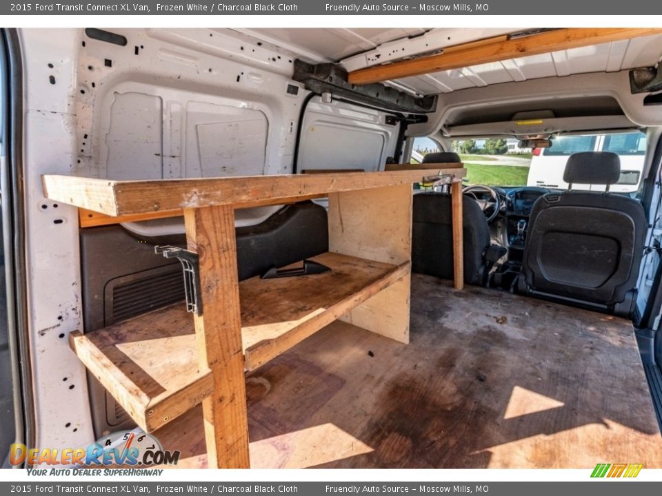 2015 Ford Transit Connect XL Van Frozen White / Charcoal Black Cloth Photo #24