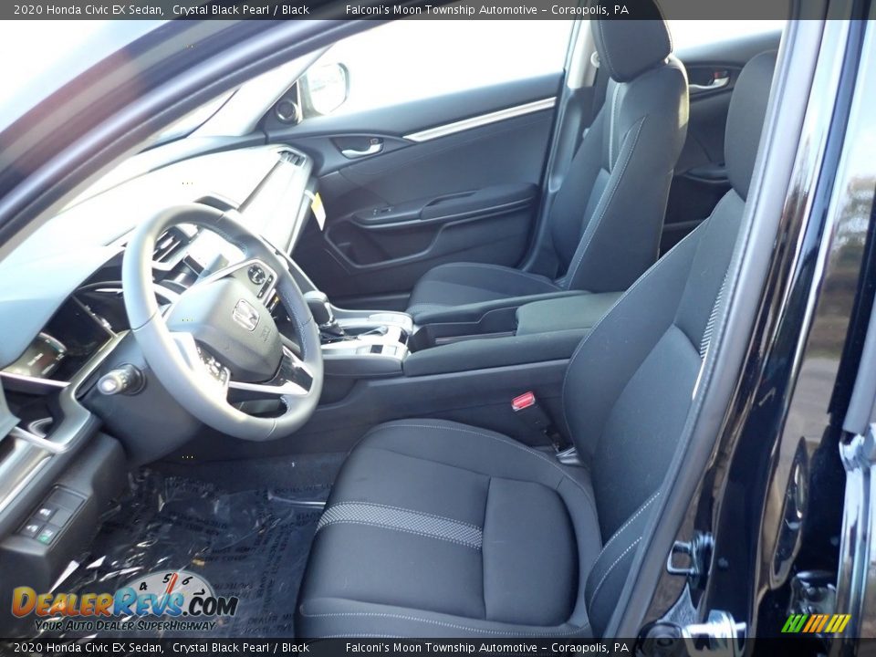 Front Seat of 2020 Honda Civic EX Sedan Photo #8