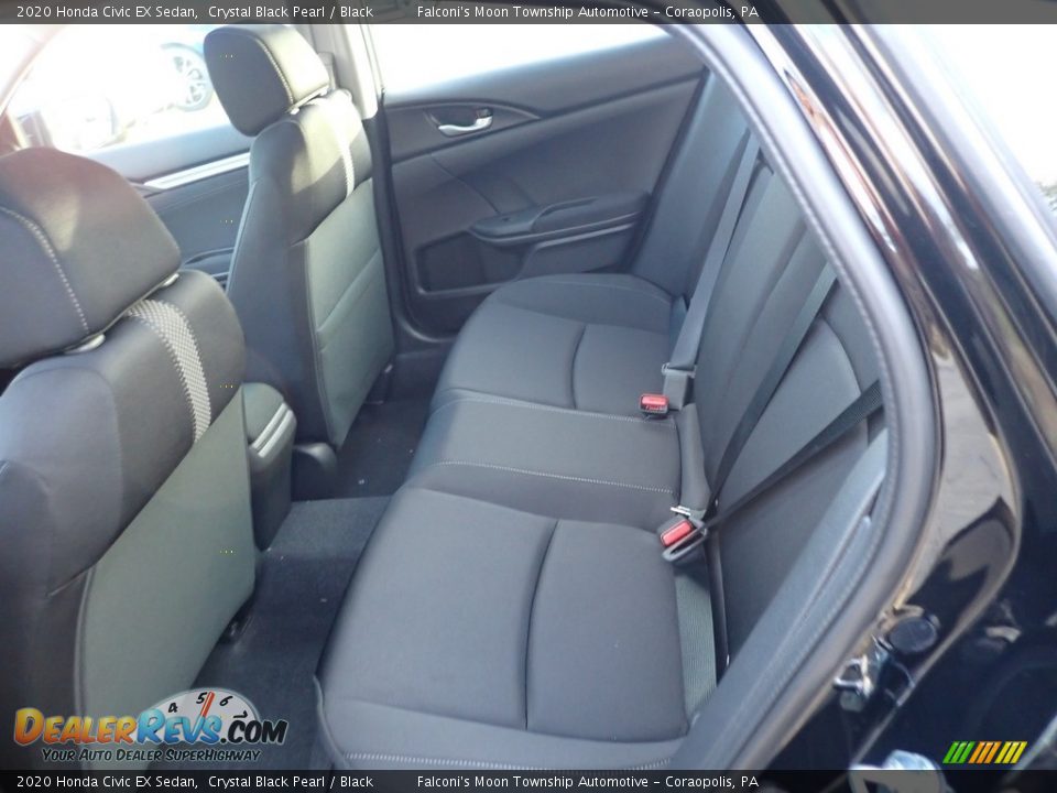 Rear Seat of 2020 Honda Civic EX Sedan Photo #9