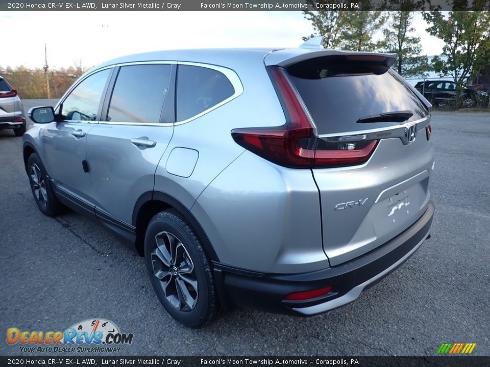 2020 Honda CR-V EX-L AWD Lunar Silver Metallic / Gray Photo #3