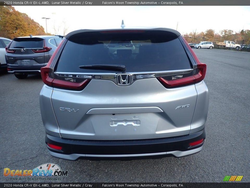 2020 Honda CR-V EX-L AWD Lunar Silver Metallic / Gray Photo #4