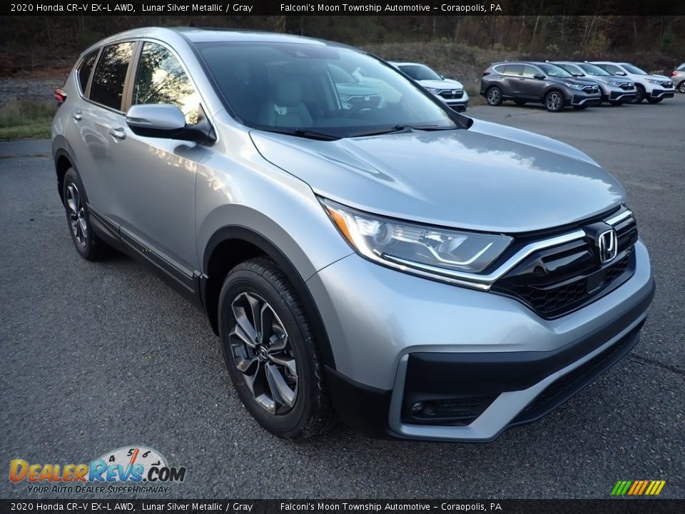 2020 Honda CR-V EX-L AWD Lunar Silver Metallic / Gray Photo #6