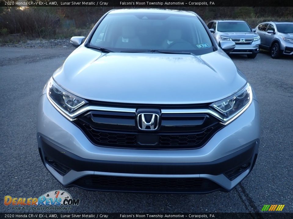 2020 Honda CR-V EX-L AWD Lunar Silver Metallic / Gray Photo #7