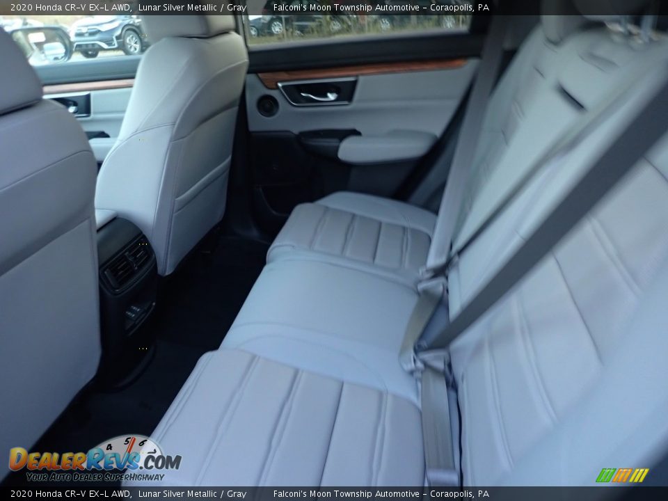 2020 Honda CR-V EX-L AWD Lunar Silver Metallic / Gray Photo #9