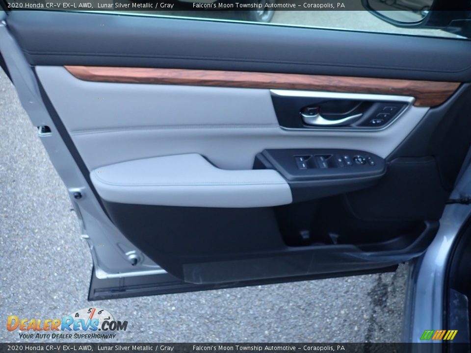2020 Honda CR-V EX-L AWD Lunar Silver Metallic / Gray Photo #11