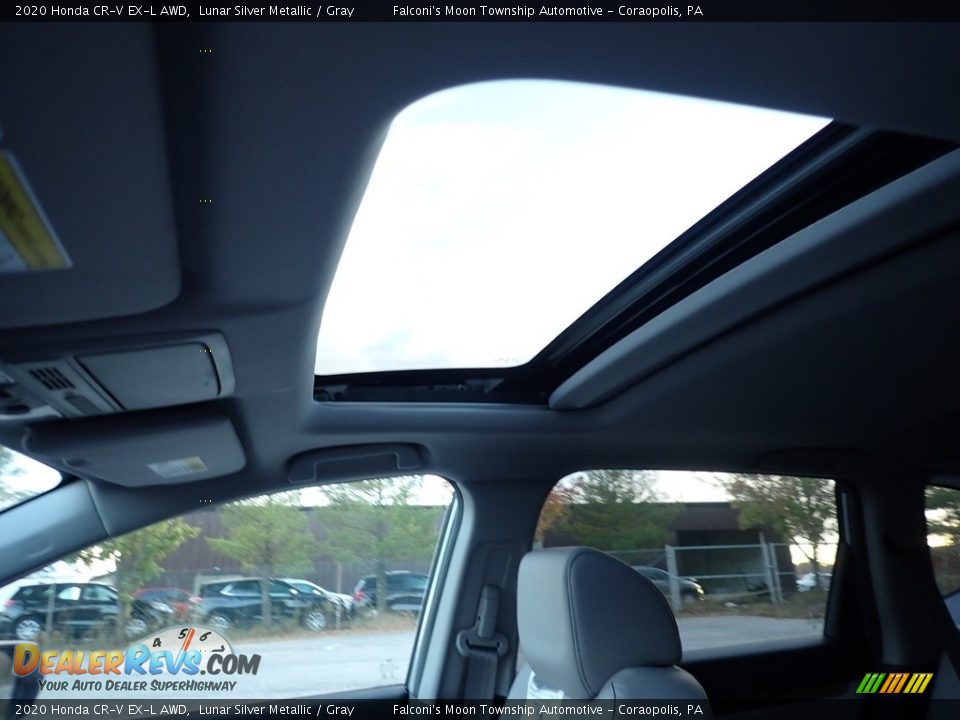 2020 Honda CR-V EX-L AWD Lunar Silver Metallic / Gray Photo #13