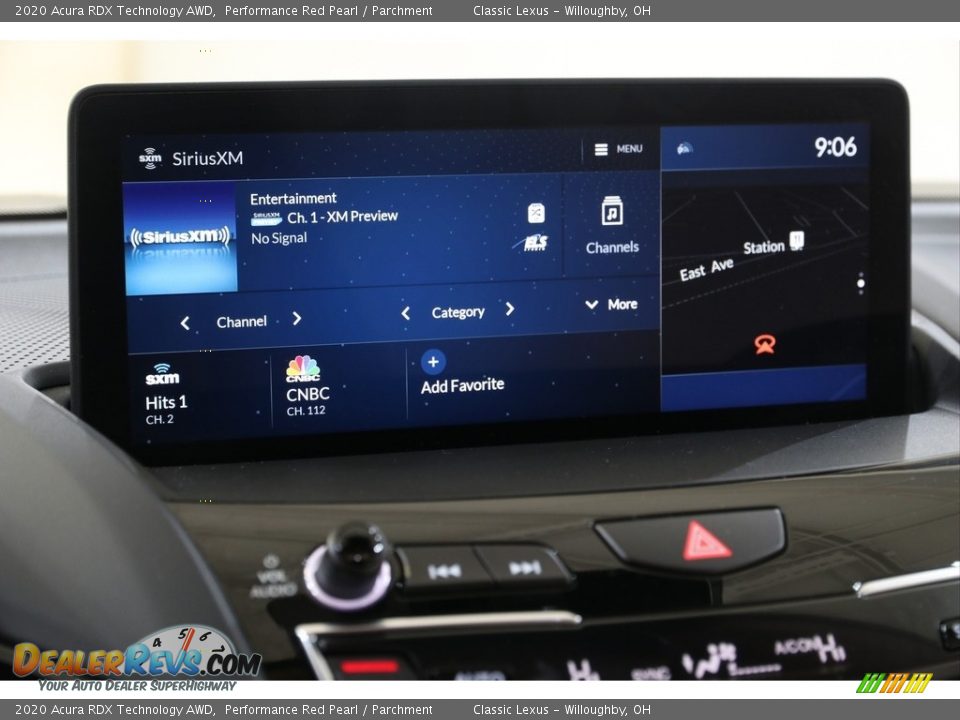 Controls of 2020 Acura RDX Technology AWD Photo #20