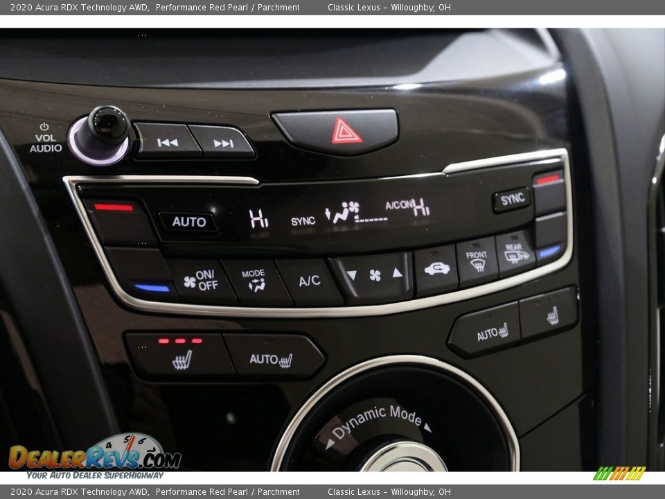 Controls of 2020 Acura RDX Technology AWD Photo #23