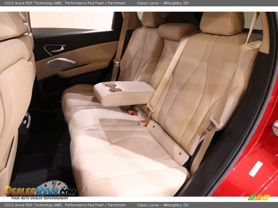 Rear Seat of 2020 Acura RDX Technology AWD Photo #32