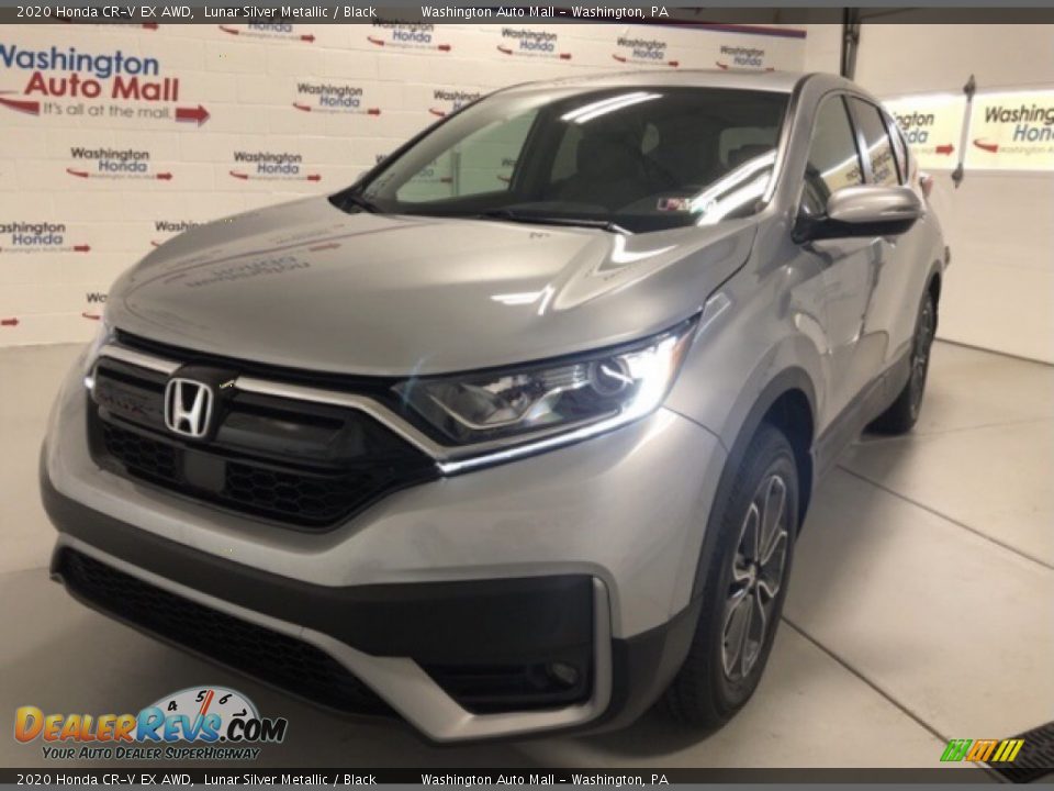 2020 Honda CR-V EX AWD Lunar Silver Metallic / Black Photo #1