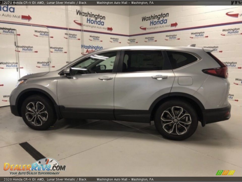 2020 Honda CR-V EX AWD Lunar Silver Metallic / Black Photo #2