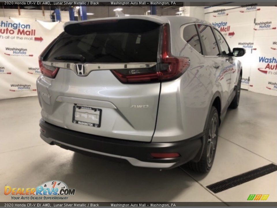 2020 Honda CR-V EX AWD Lunar Silver Metallic / Black Photo #3
