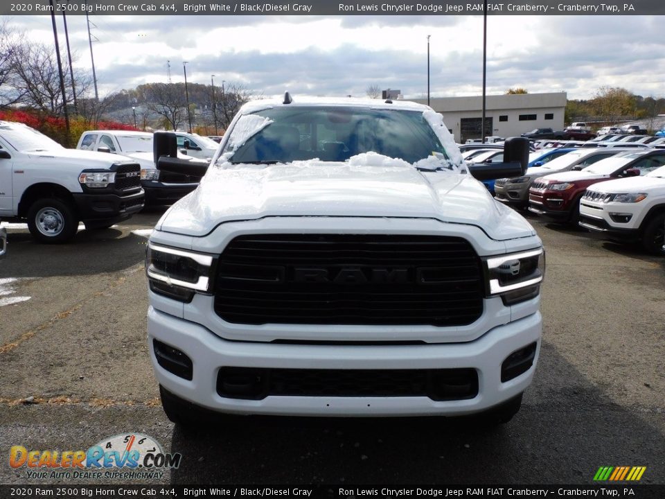 2020 Ram 2500 Big Horn Crew Cab 4x4 Bright White / Black/Diesel Gray Photo #2