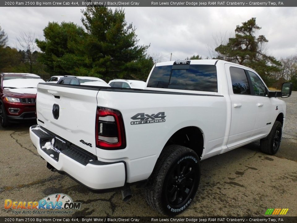 2020 Ram 2500 Big Horn Crew Cab 4x4 Bright White / Black/Diesel Gray Photo #5