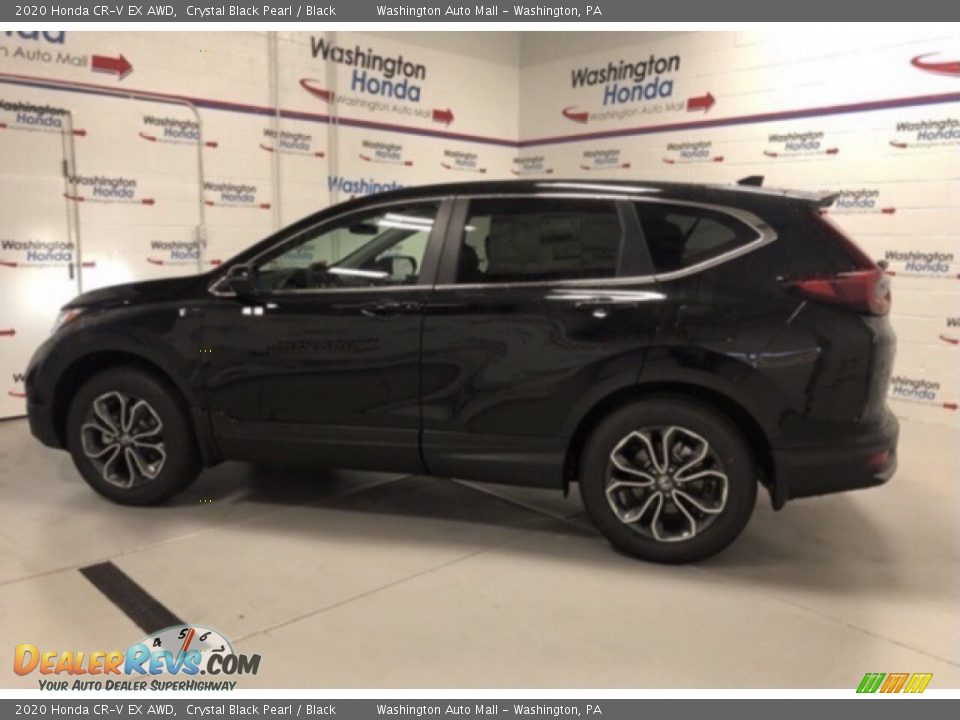 2020 Honda CR-V EX AWD Crystal Black Pearl / Black Photo #2