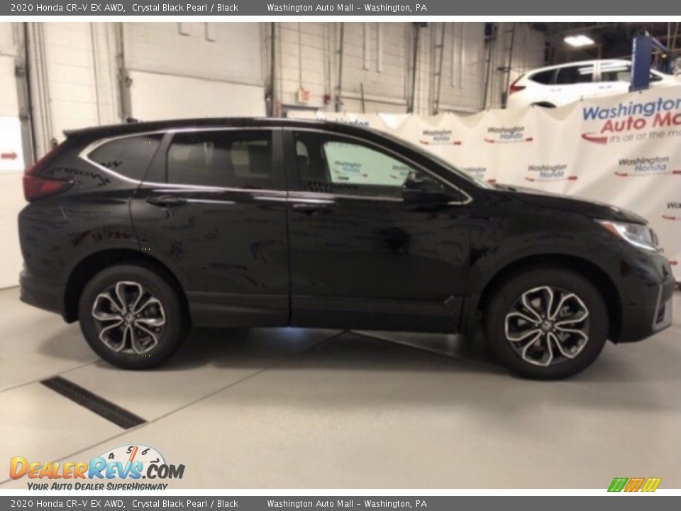 2020 Honda CR-V EX AWD Crystal Black Pearl / Black Photo #4