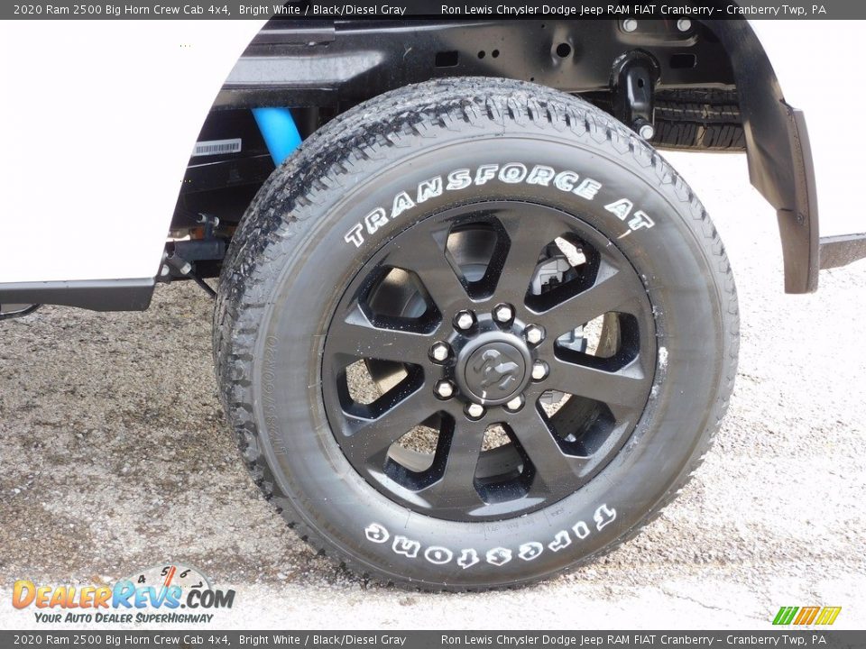 2020 Ram 2500 Big Horn Crew Cab 4x4 Bright White / Black/Diesel Gray Photo #9