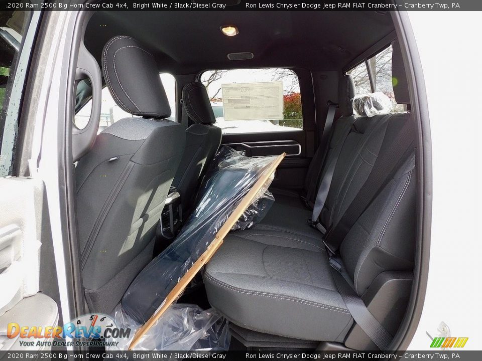 2020 Ram 2500 Big Horn Crew Cab 4x4 Bright White / Black/Diesel Gray Photo #11