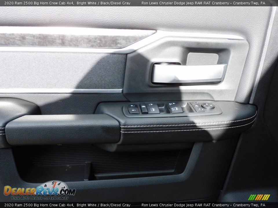 2020 Ram 2500 Big Horn Crew Cab 4x4 Bright White / Black/Diesel Gray Photo #13