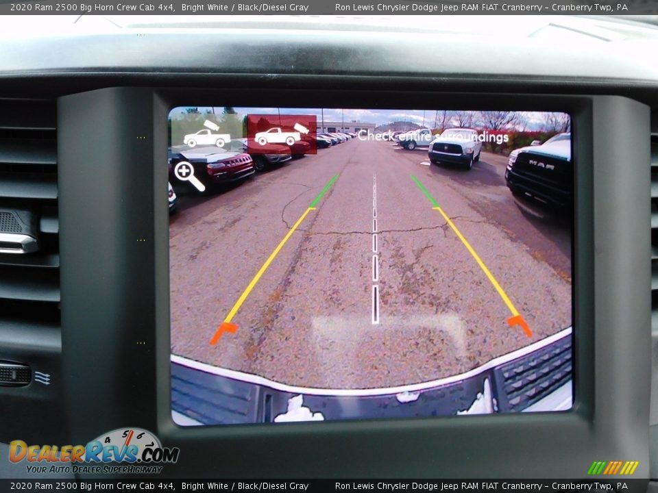 2020 Ram 2500 Big Horn Crew Cab 4x4 Bright White / Black/Diesel Gray Photo #16