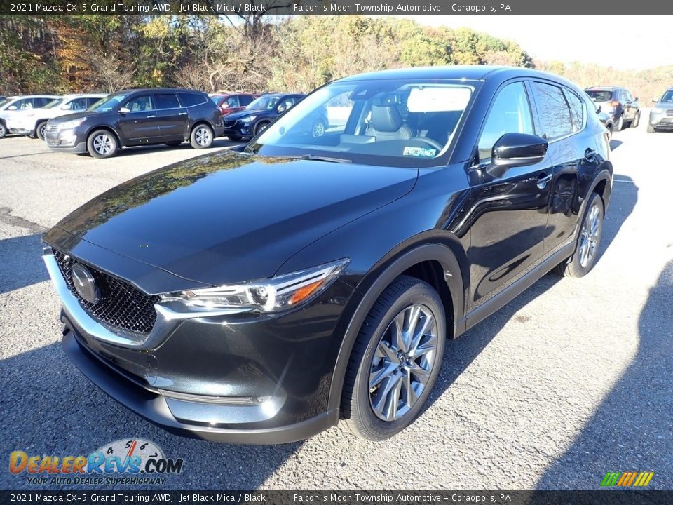 2021 Mazda CX-5 Grand Touring AWD Jet Black Mica / Black Photo #5