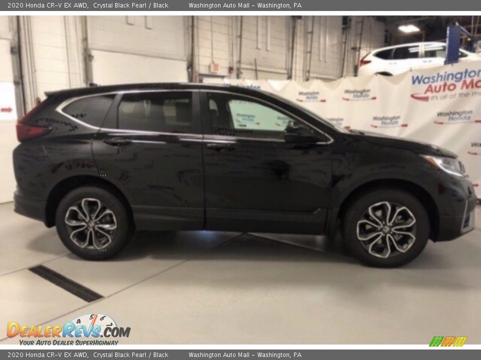 2020 Honda CR-V EX AWD Crystal Black Pearl / Black Photo #4